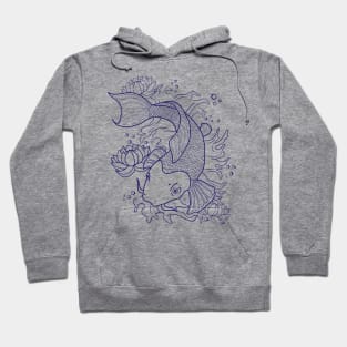 Koi fish Hoodie